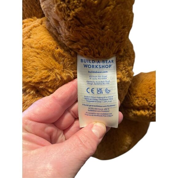 Build A Bear Workshop Brown Teddy Bear PJ Masks Plush Stuffed Animal Toy 16" - Picture 8 of 9